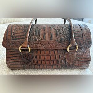 Beautiful brown handbag by Anna Stansbury of Los Angeles.